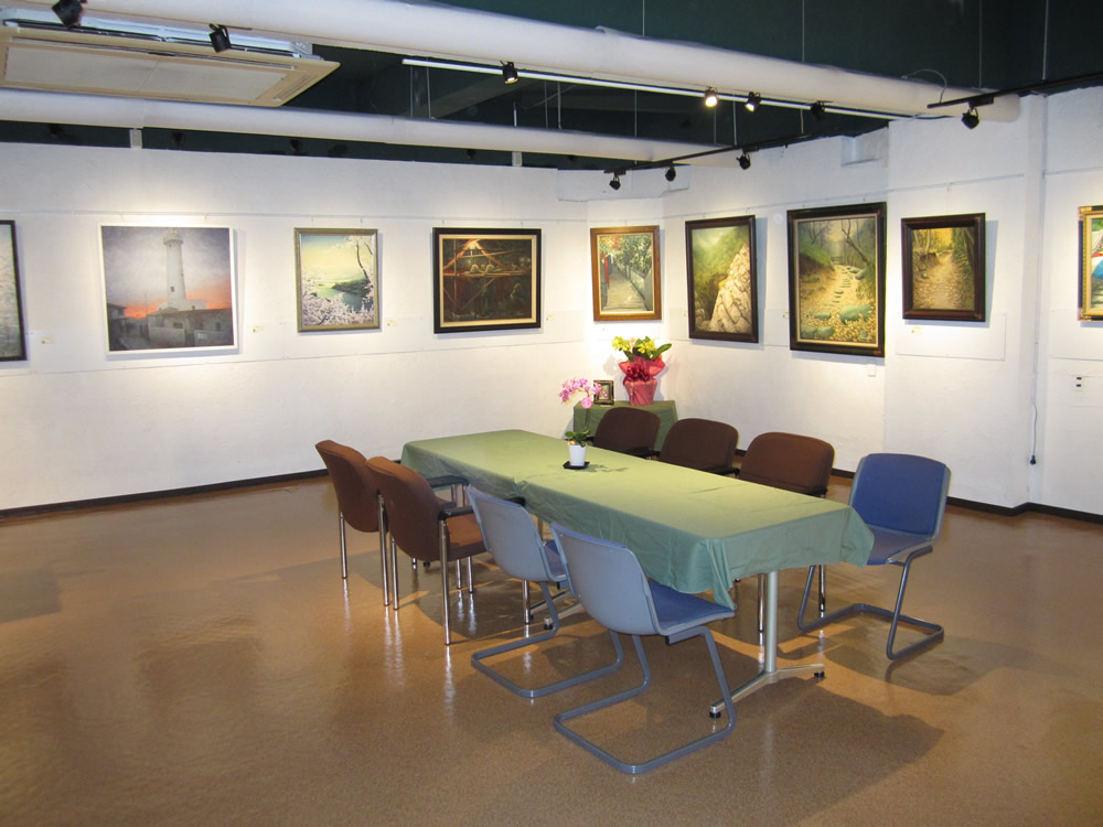 第4回個 油絵絵画展会場風景 3 第4回個 油絵絵画展会場風景 3