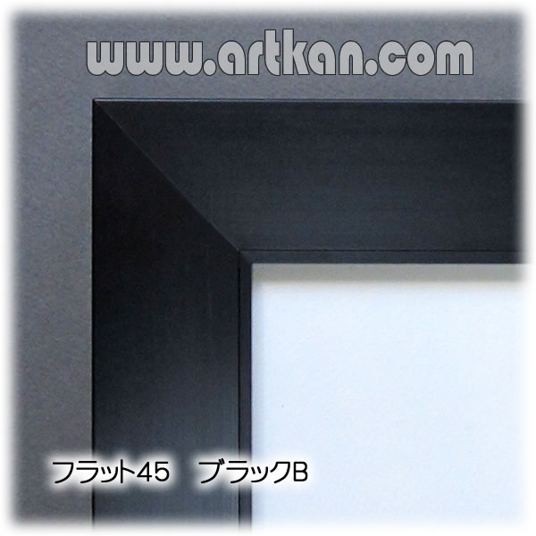 artkan] アルミ製 仮縁・仮額縁・組立額縁 フラット４５ Ｆサイズ